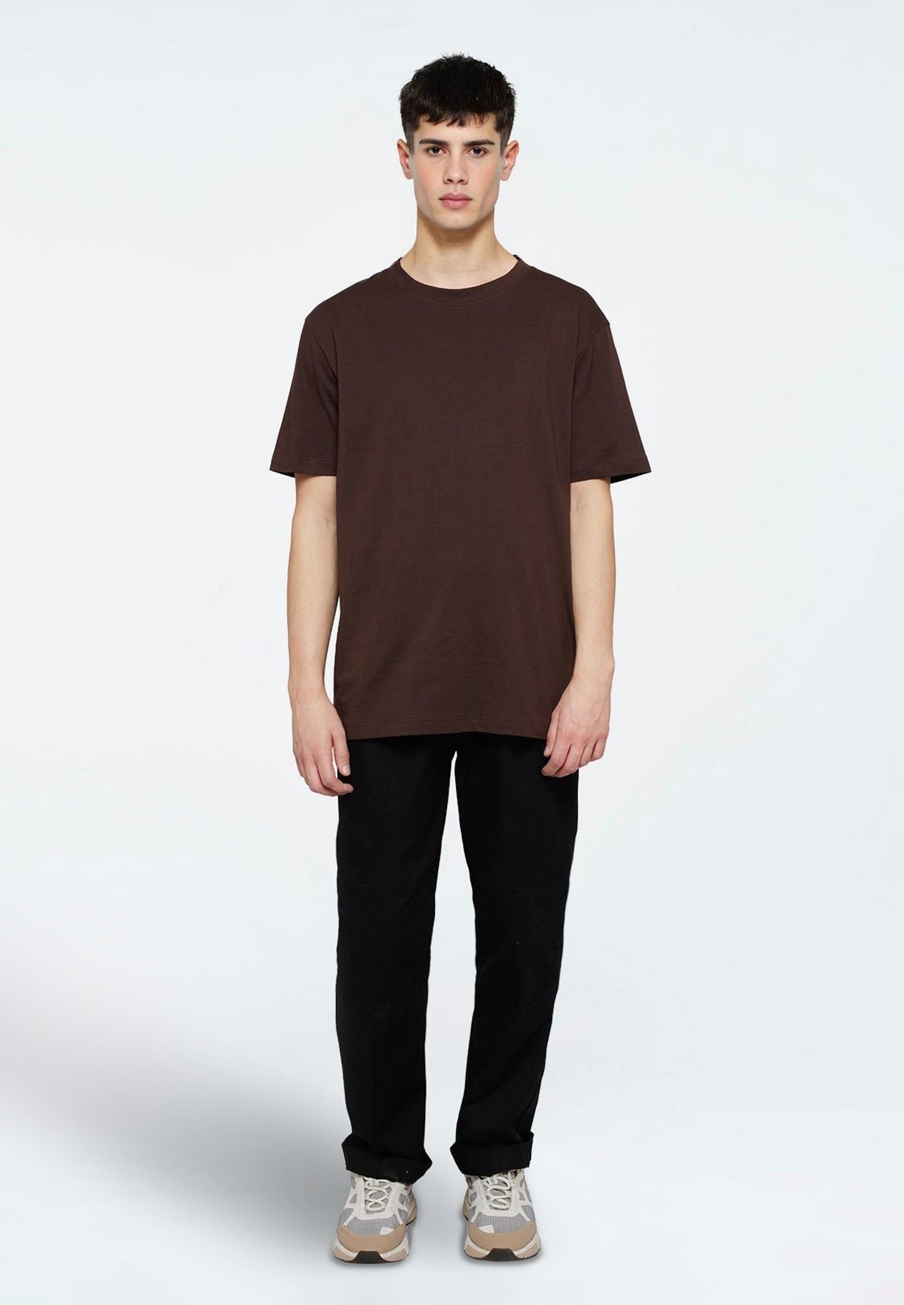 minimum male Lono short sleeved t-shirt 3412 Short Sleeved T-shirt 1914 Seal Brown