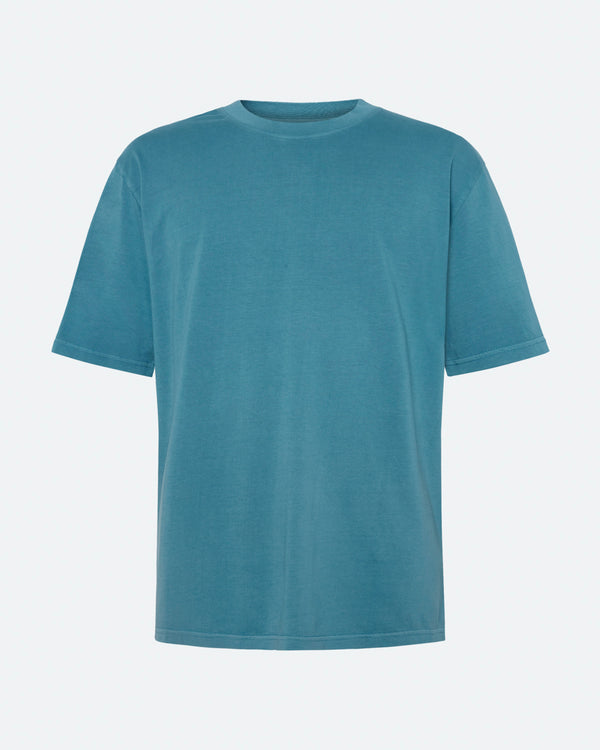 minimum male Lono short sleeved t-shirt 3412 Short Sleeved T-shirt 2340 Blue Ashes