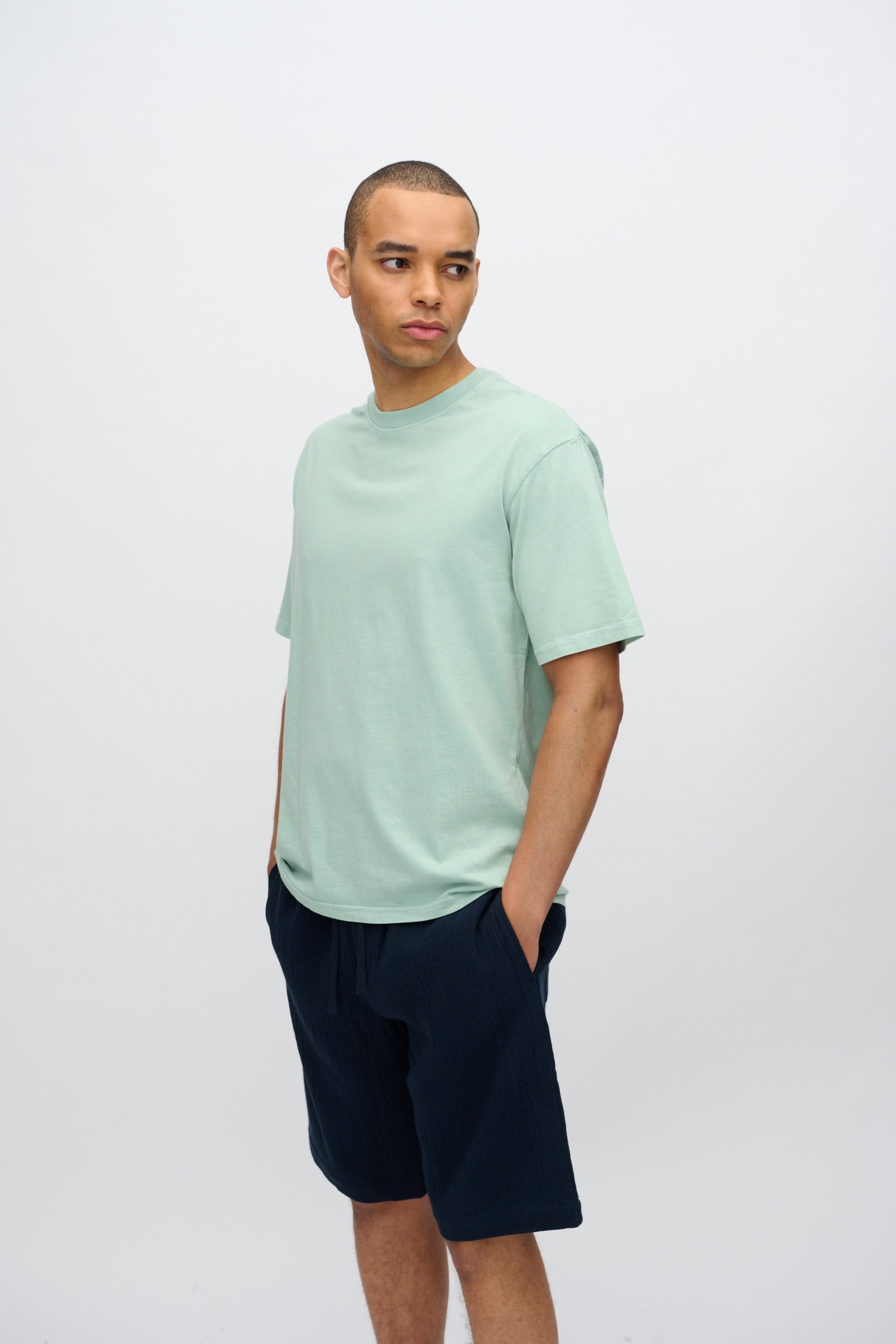 minimum male Lono short sleeved t-shirt 3412 Short Sleeved T-shirt 4706 Gray Mist