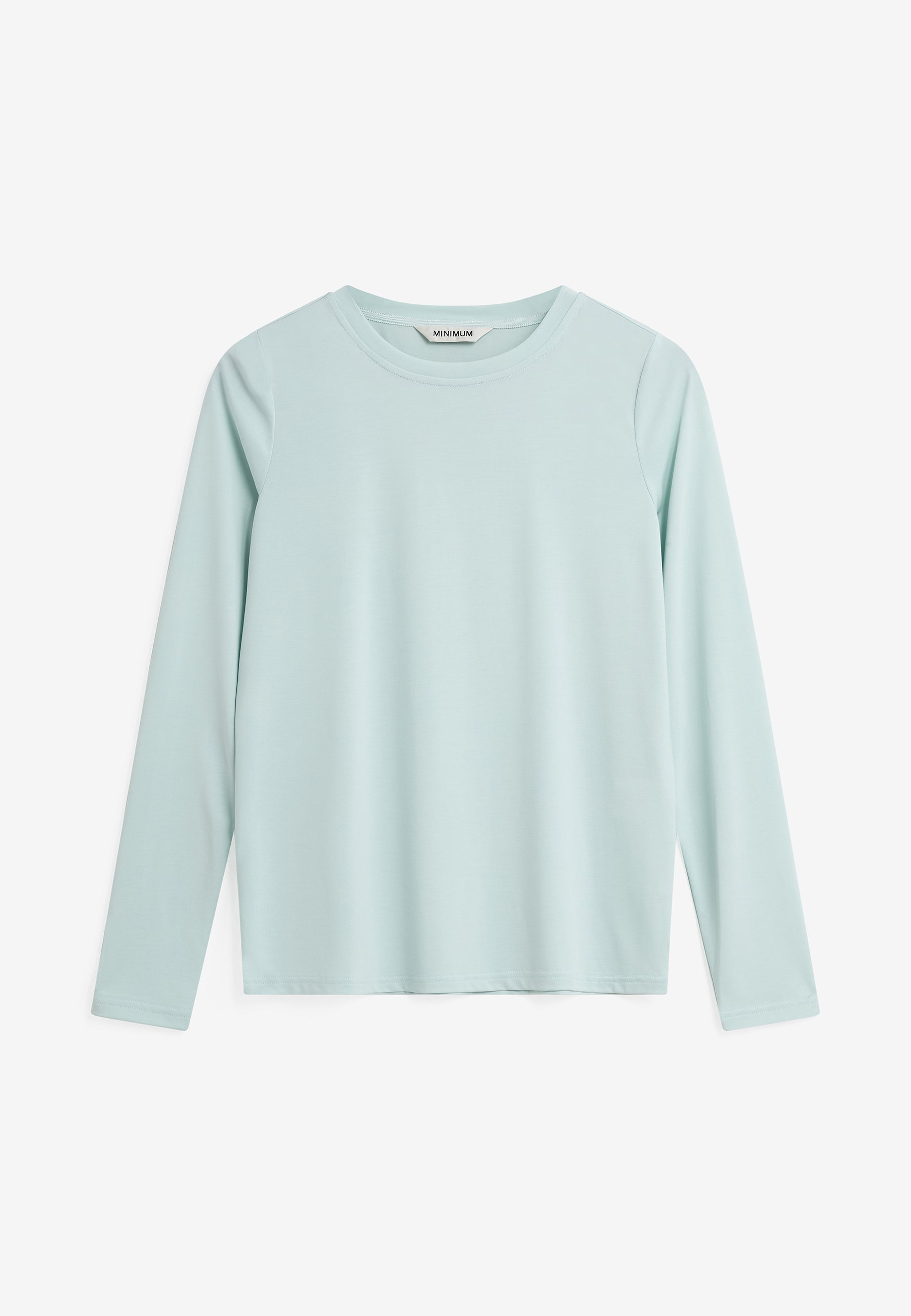 minimum female Margot Tee 0281 Long Sleeved T-shirt 5204 Morning Mist