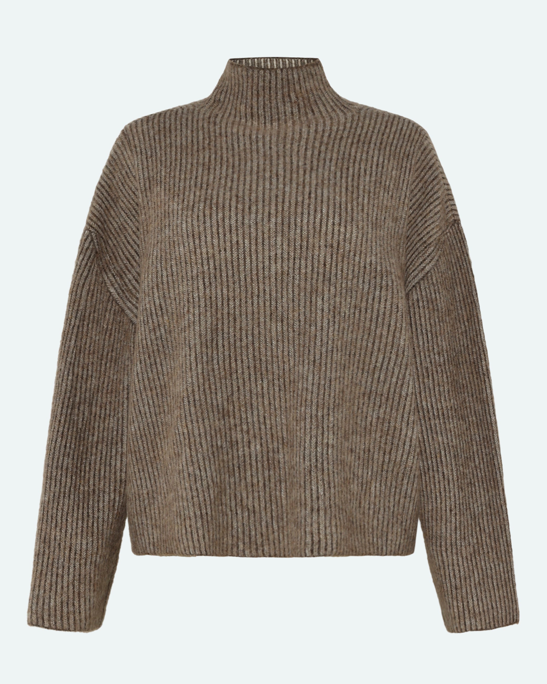 minimum female Mercy knit 4465 Jumper 1109 Chinchilla