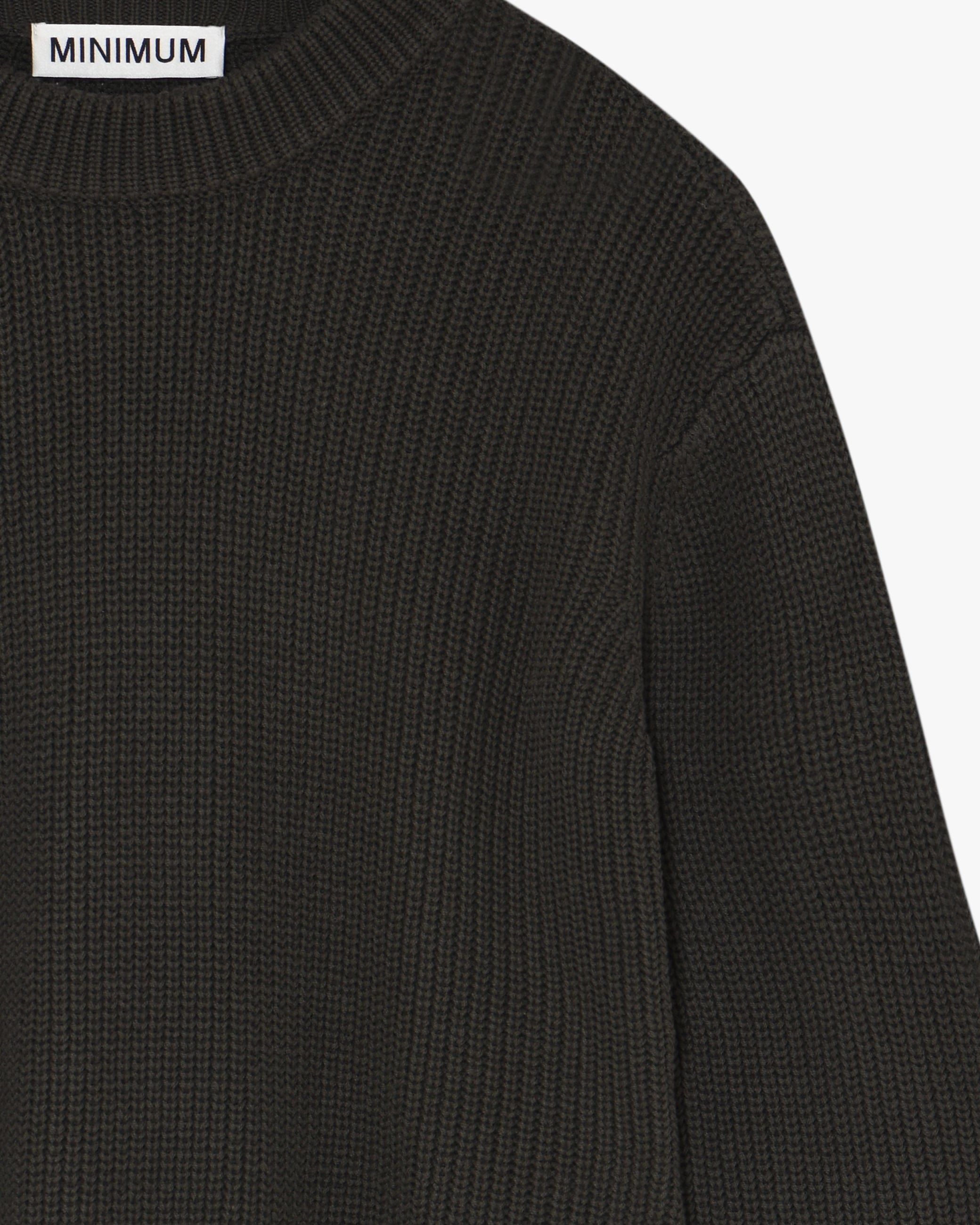 minimum female Mikala jumper G006 GOTS Jumper 0506 Black Ink