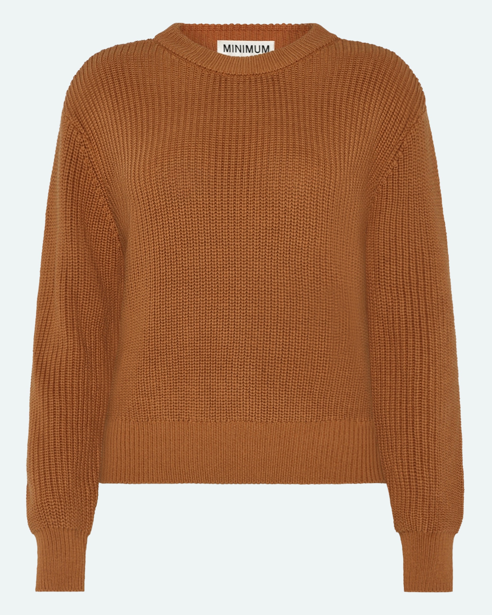 minimum female Mikala jumper G006 GOTS Jumper 1137 Cashew