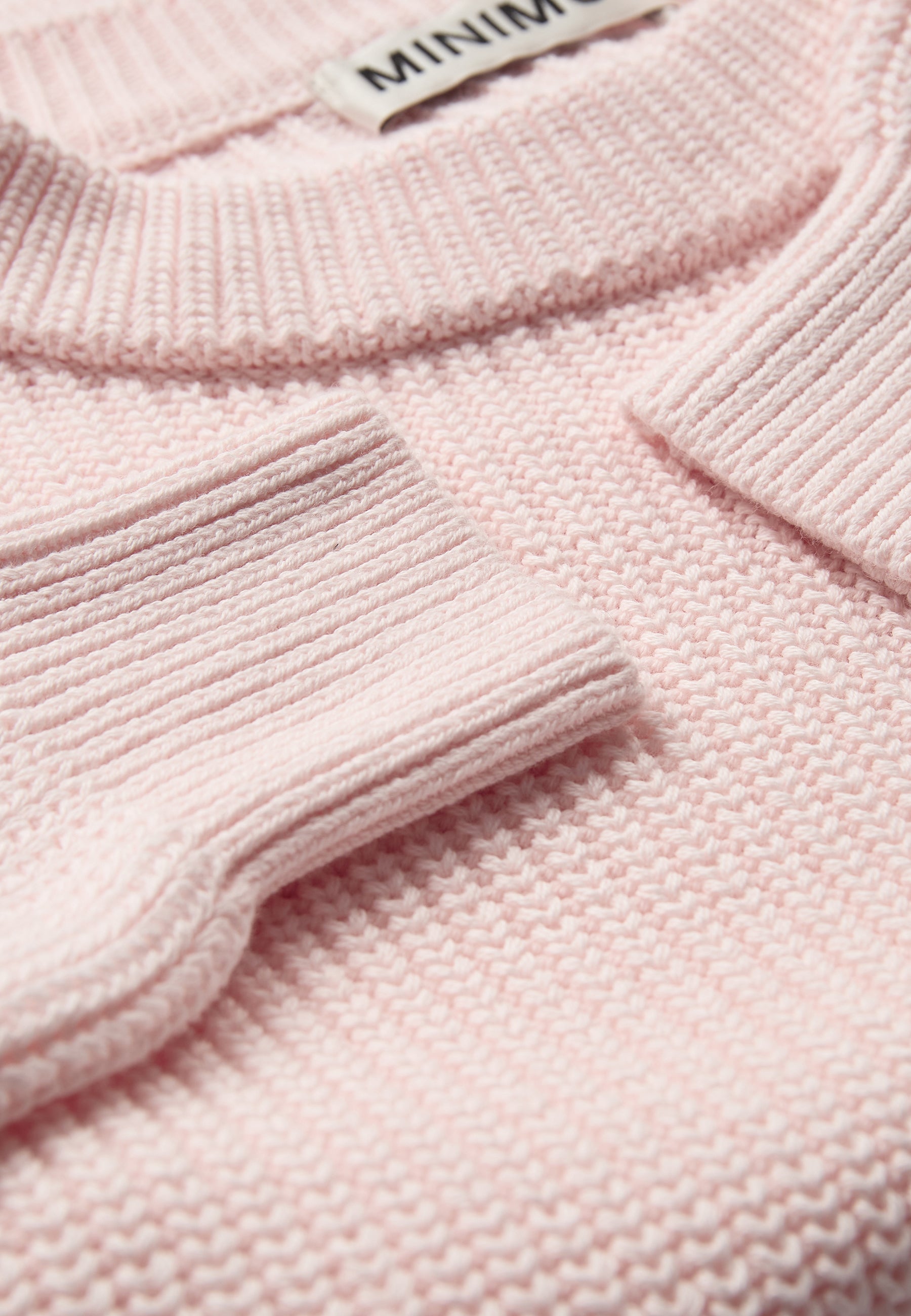 minimum female Mikala jumper G006 GOTS Jumper 2904 Primrose pink