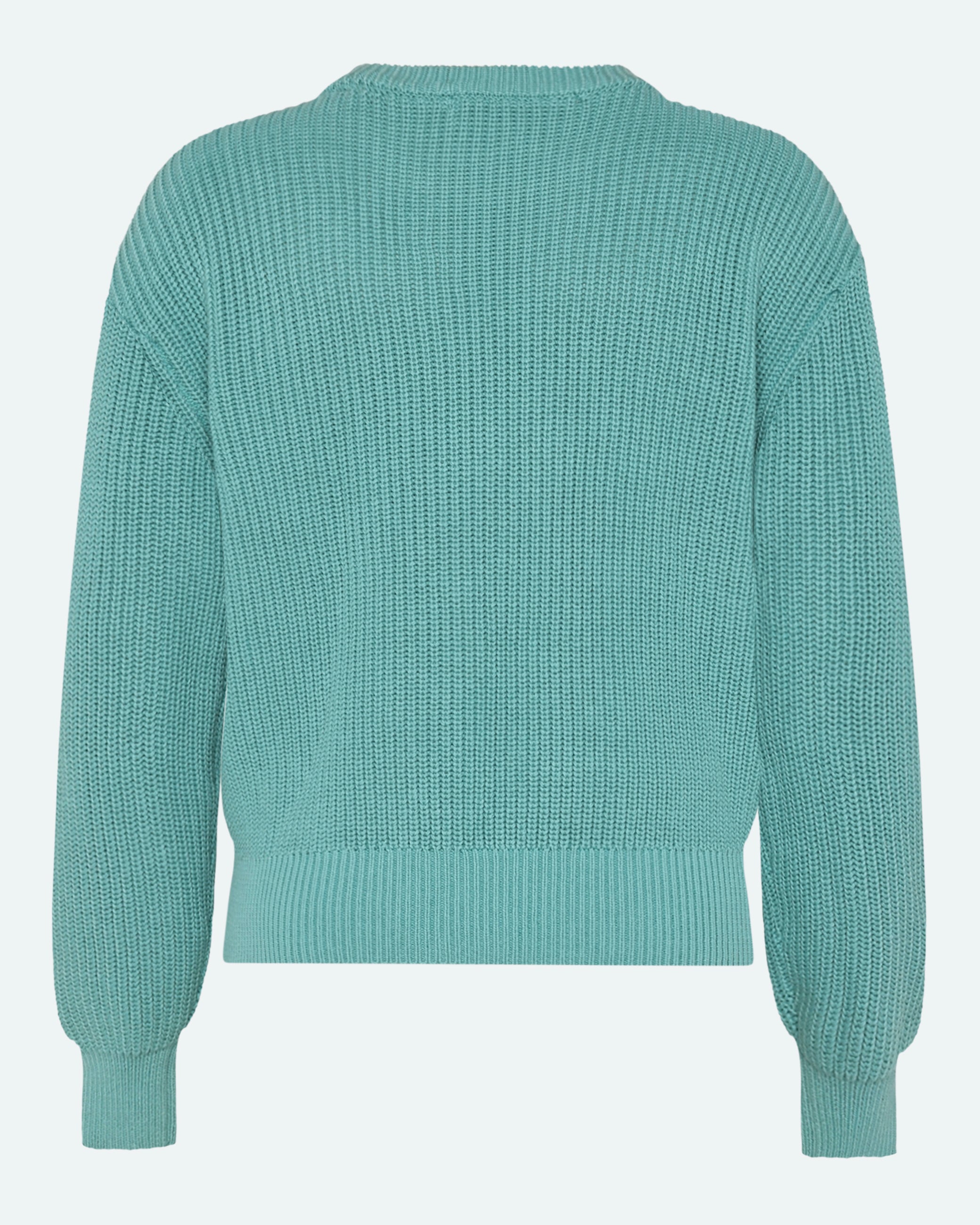 minimum female Mikala jumper G006 GOTS Jumper 4717 Aqua