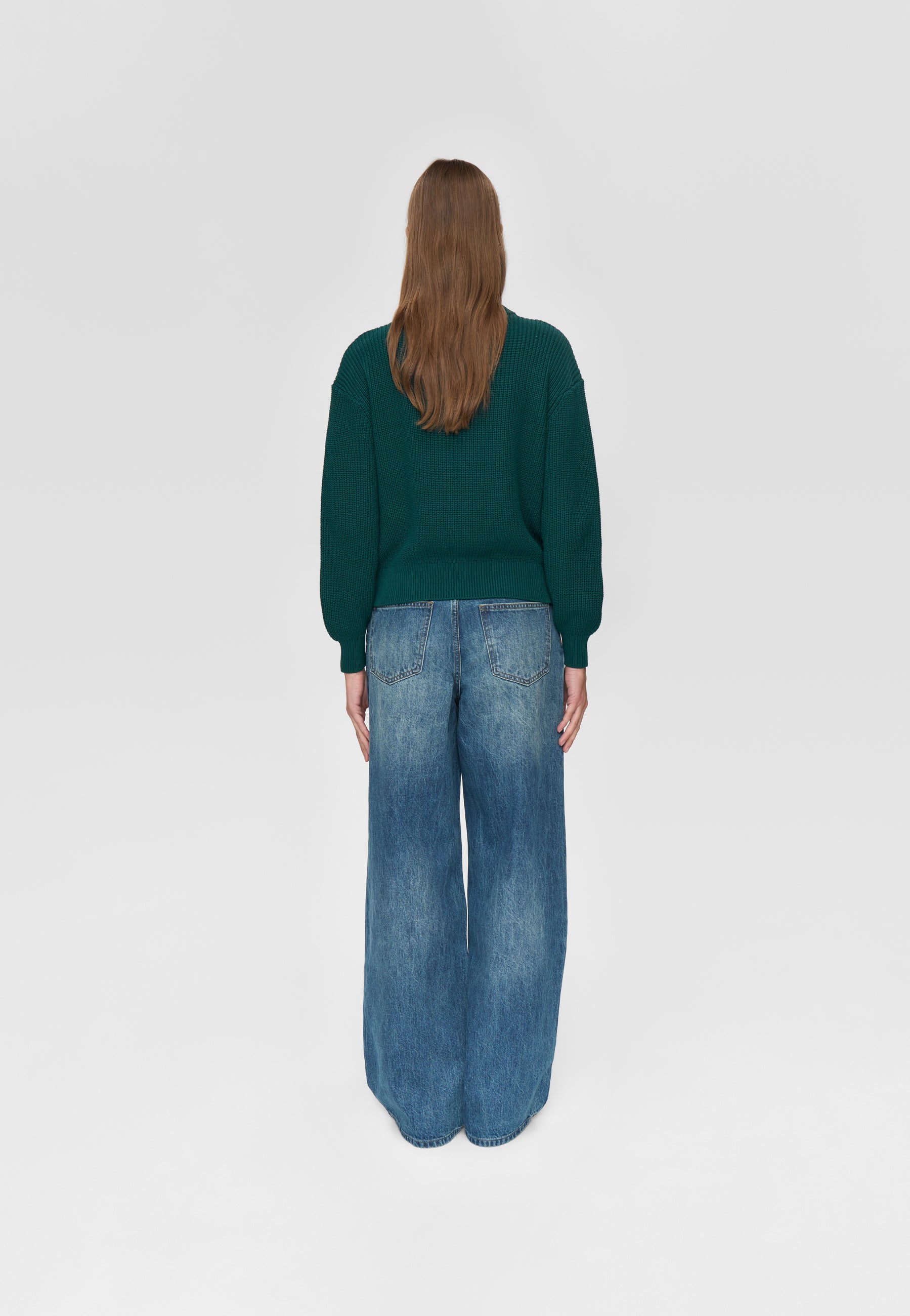 minimum female Mikala jumper G006 GOTS Jumper 5220 Botanical garden