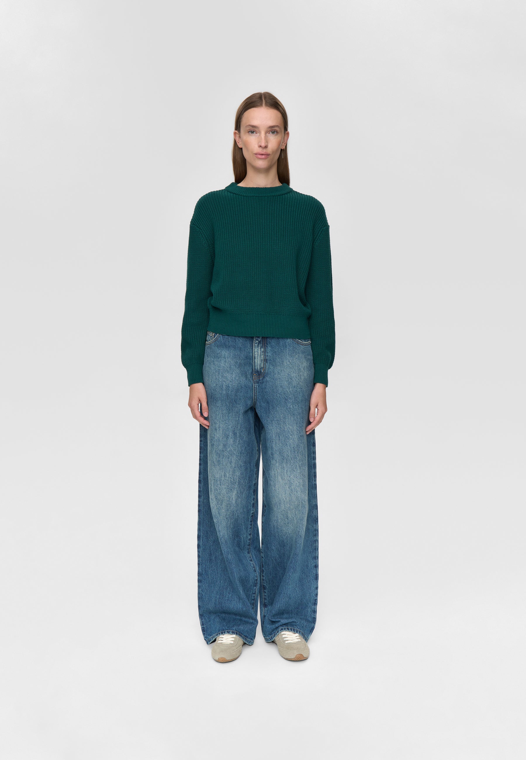 minimum female Mikala jumper G006 GOTS Jumper 5220 Botanical garden