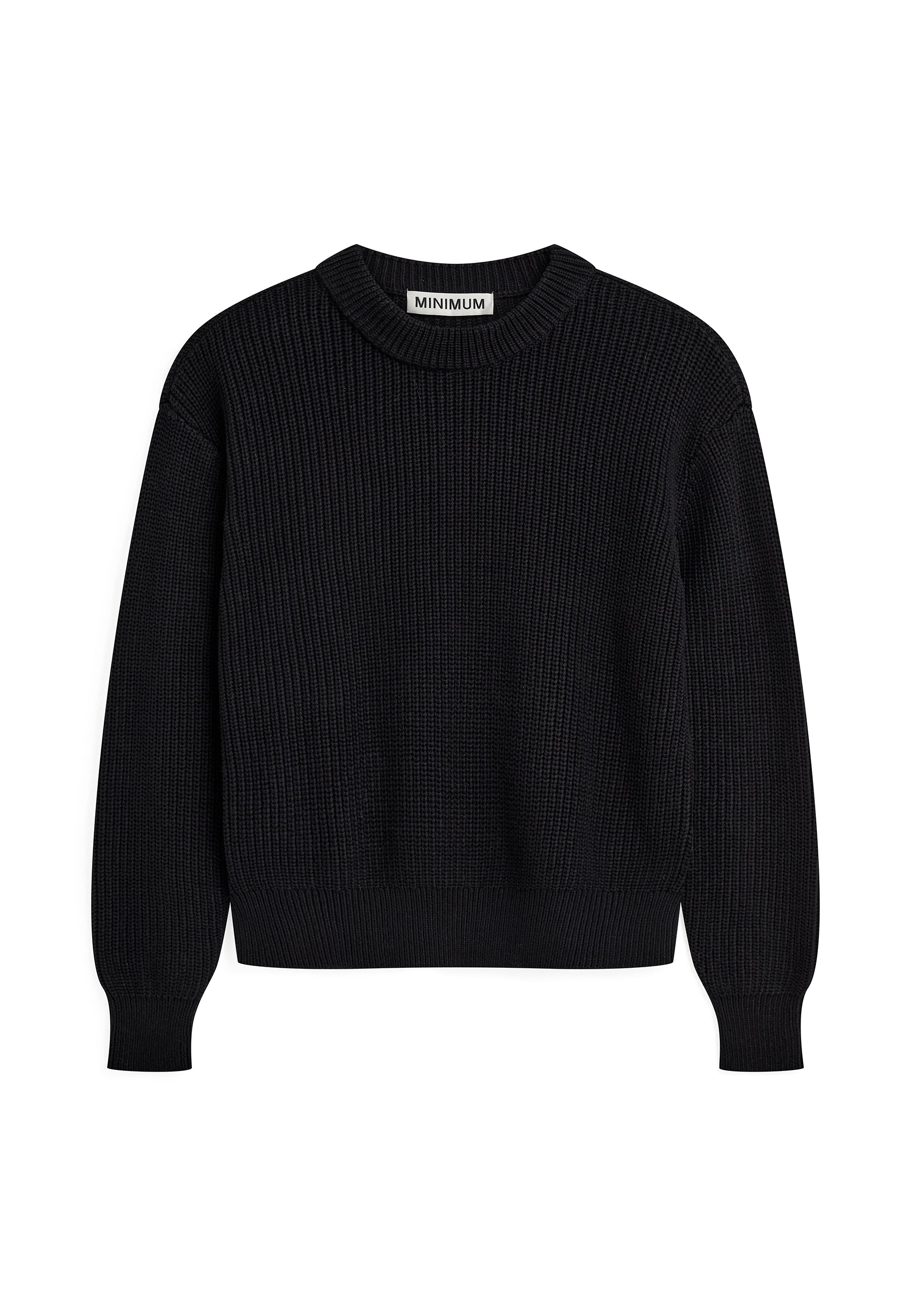 新品未使用◎Her lip to Knit Pullover ブラック Mサイズ Mikala jumper G006 GOTS Jumper - 999 Black