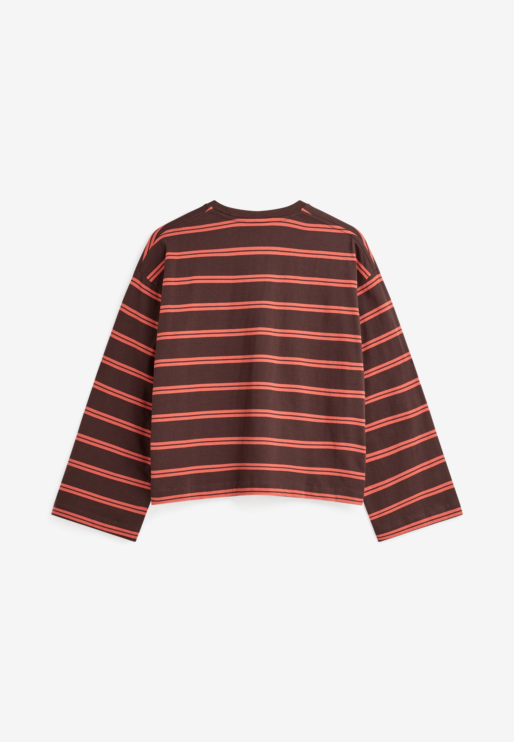 minimum female Mirabelle ls t-shirt G4886 Long Sleeved T-shirt 1215 Shaved Chocolate