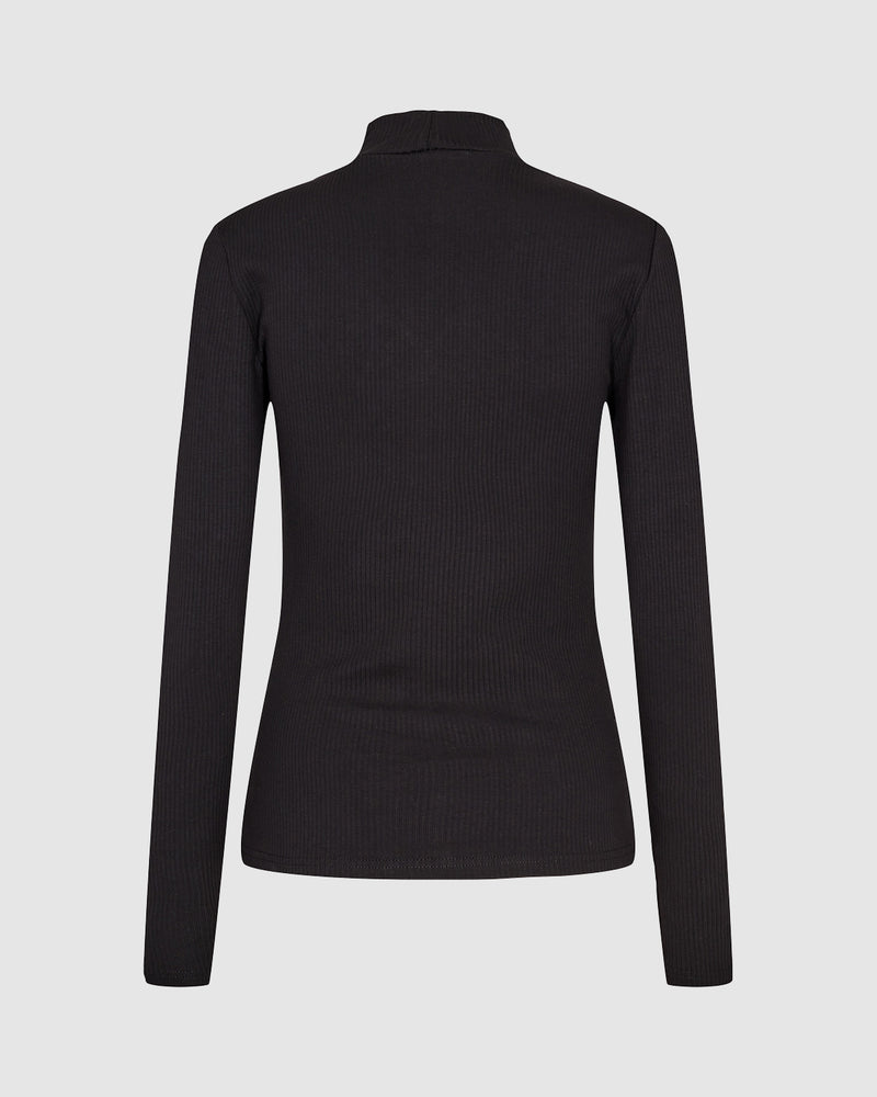 minimum female Mocki 2.0 9539 Long Sleeved T-shirt 999 Black