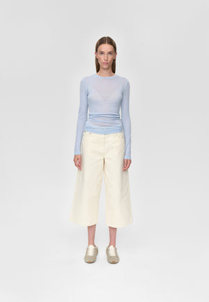 minimum female Natashas long sleeved t-shirt 3736 Jumper 4115 Cashmere Blue