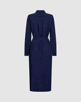 minimum female Norra 2883 Midi Dress 3933 Medieval Blue