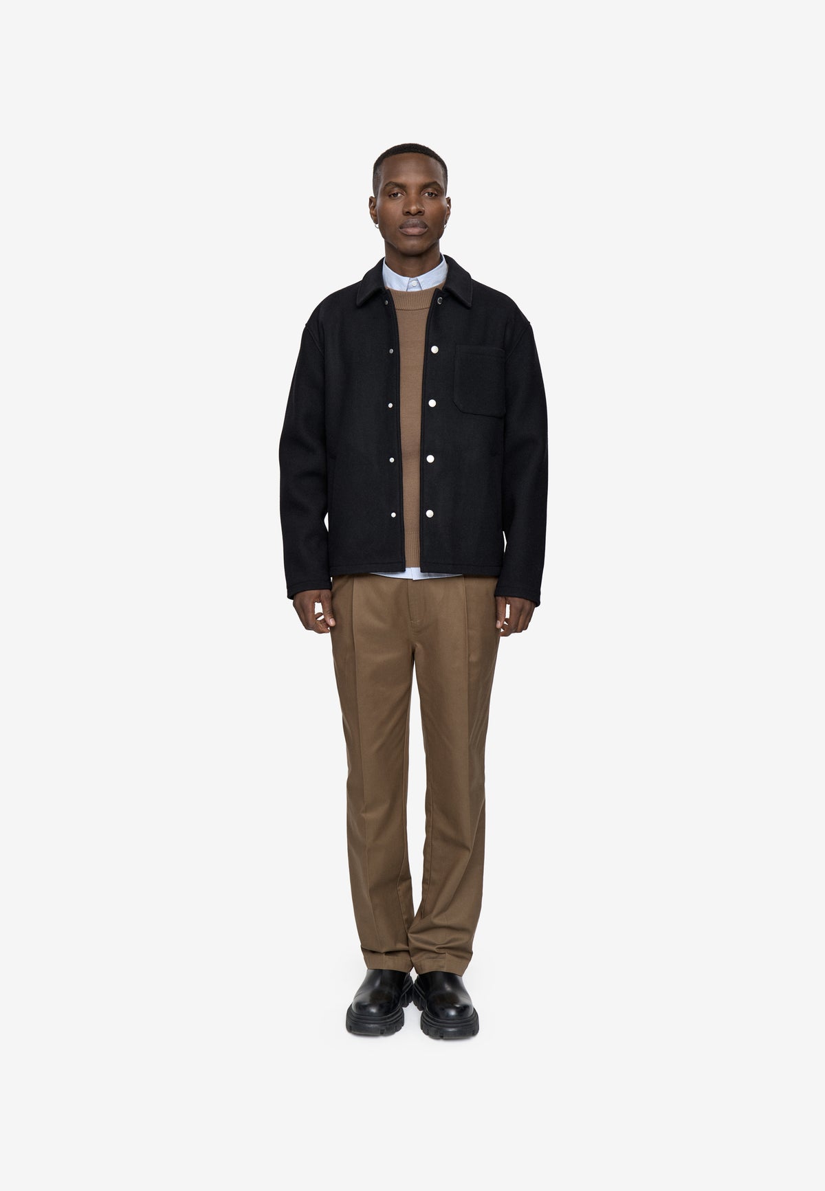 minimum male Paolo jacket 4944 Outerwear 999 Black