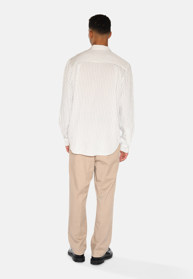 minimum male Pedro long sleeved rlx shirt 4173 Long Sleeved Shirt 000 White