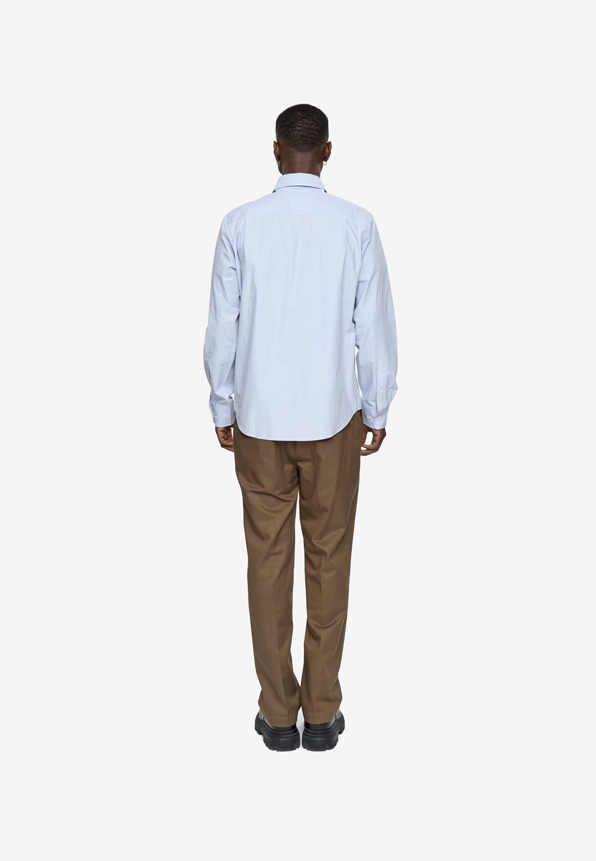 minimum male Pedro rlx ls strp shirt 4670 Long Sleeved Shirt 4320 Baltic Sea
