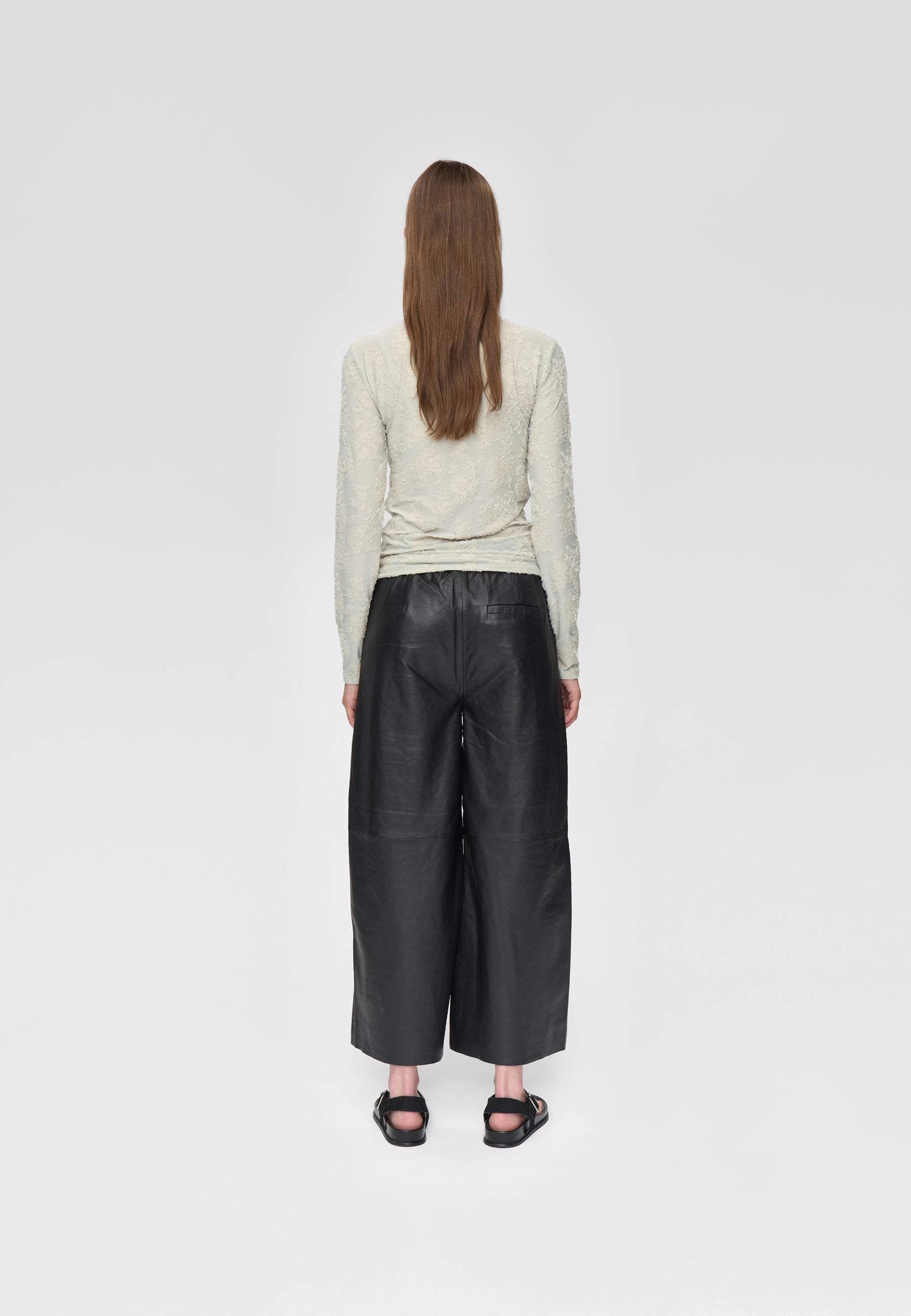 minimum female Pernilles ls blouse 4590 Long Sleeved T-shirt 0110 Desert Sage