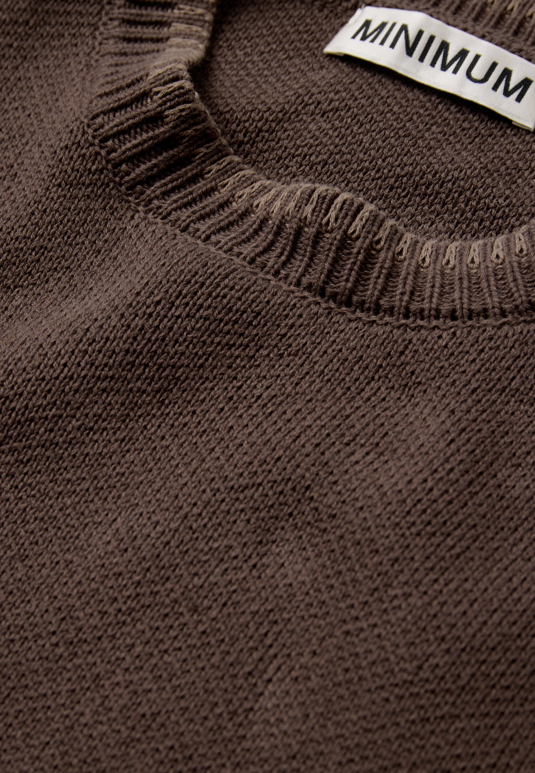 minimum male Phillip sweater 4781 Jumper 0812 Turkish Coffee