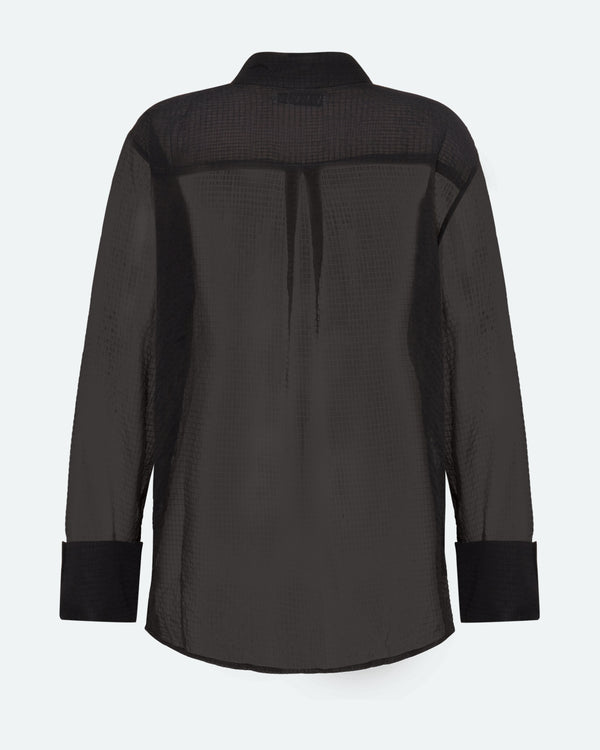 minimum female Pina Shirt 3949 Long Sleeved Shirt 999 Black