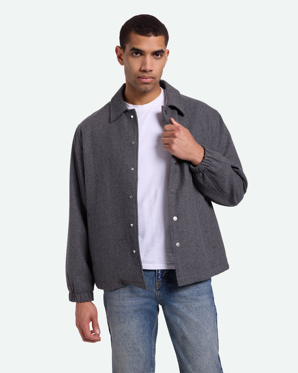 minimum male Ramen 3773 Jacket Jacket 960M Grey Melange