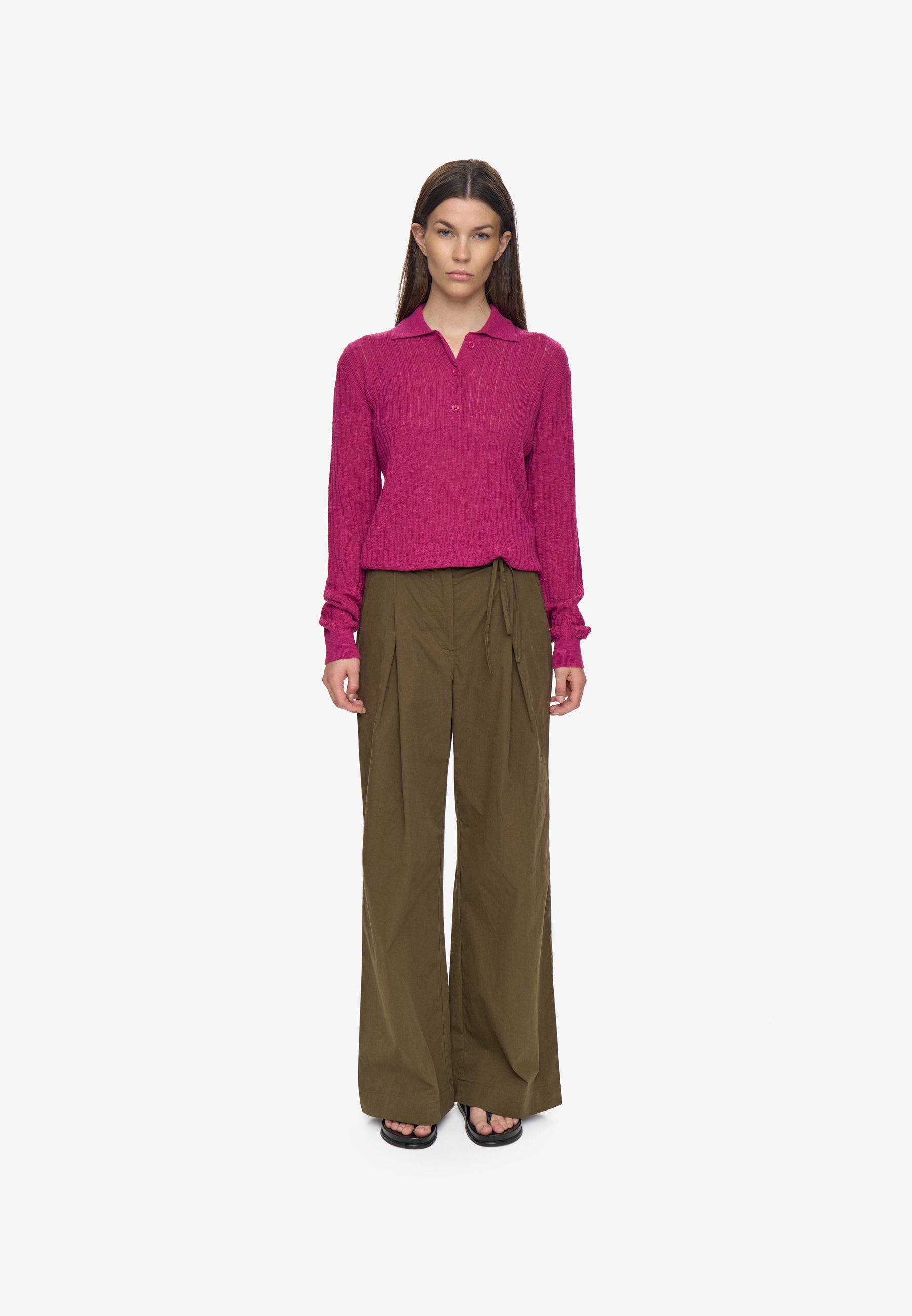 minimum female Rayala ls polo 4746 Jumper 2434 Festival Fuchsia