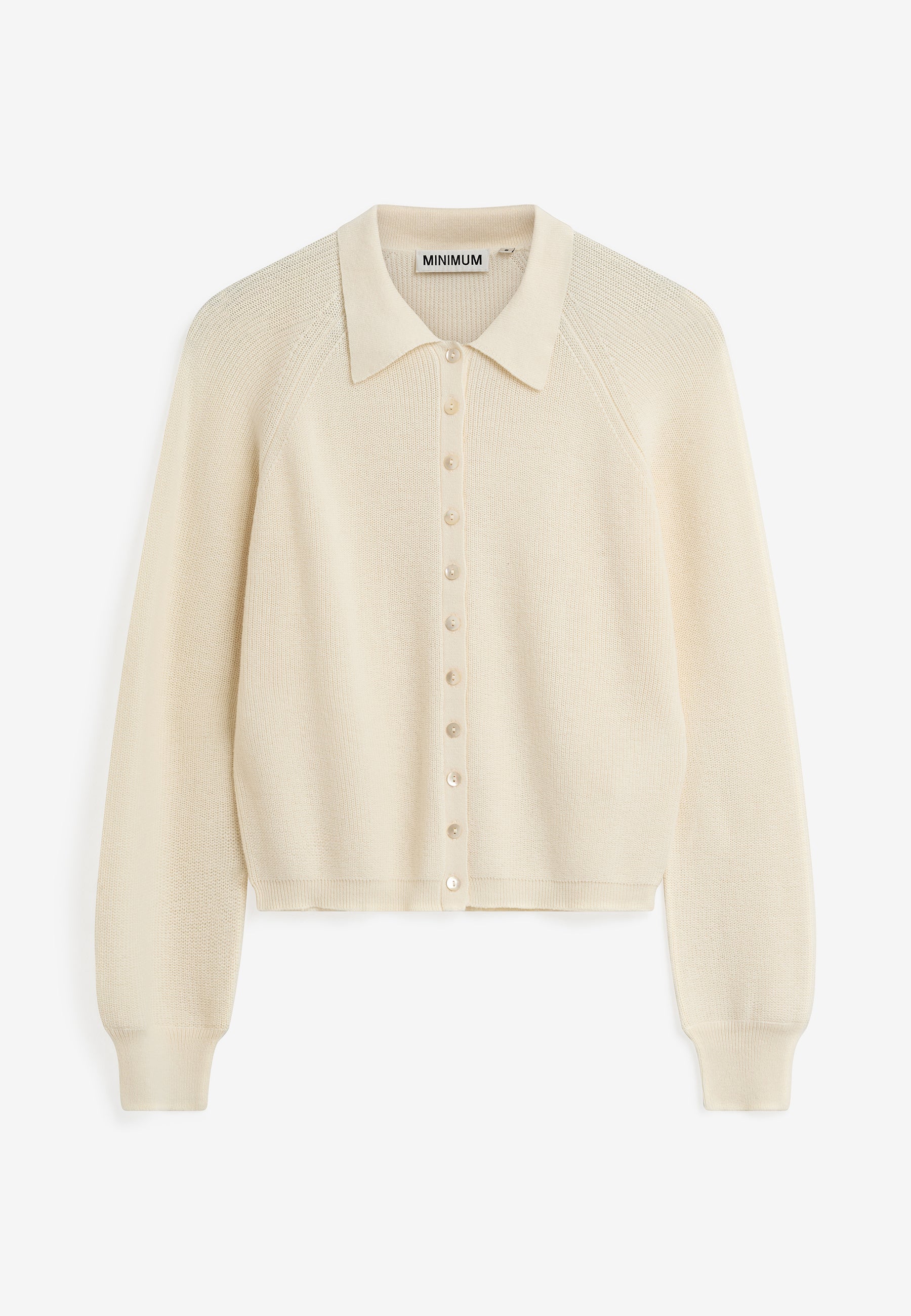 minimum female Regina cardigan 4153 Cardigan 0608 Coco Milk