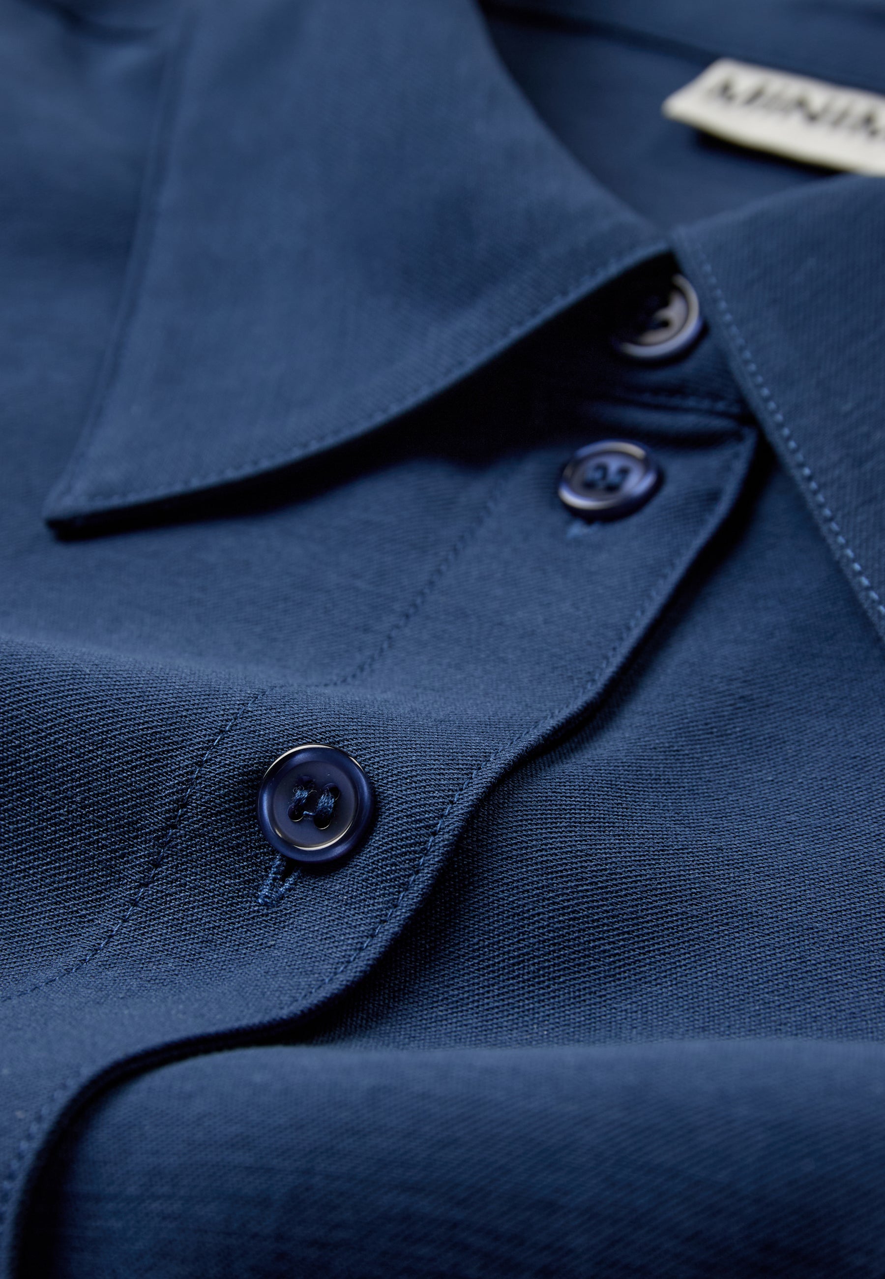 minimum female Reja shirt dress 4429 Short Dress 4027 Insignia blue