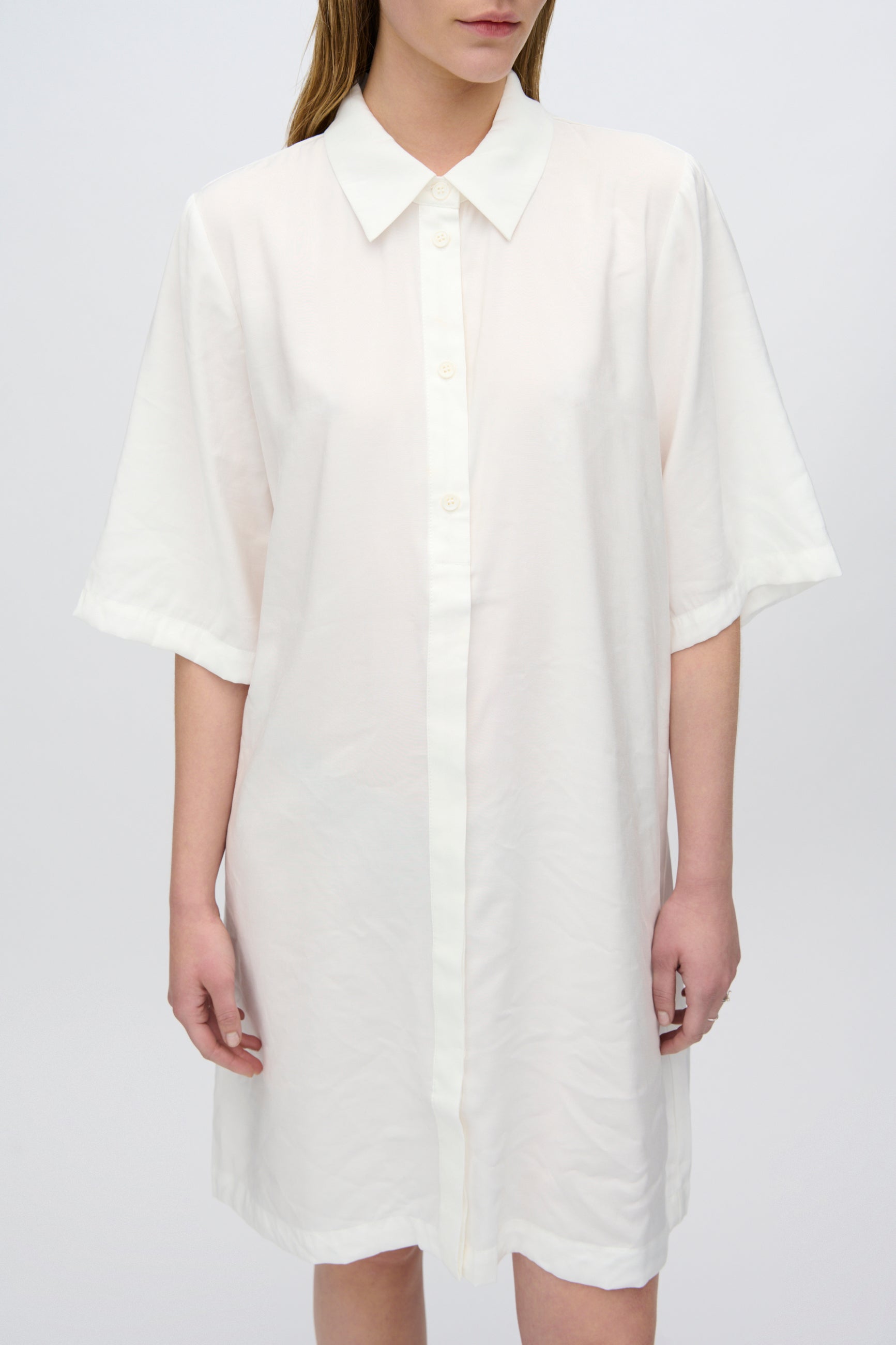 minimum female Rey shirt dress 3780 Short Dress 0608 Coco Milk