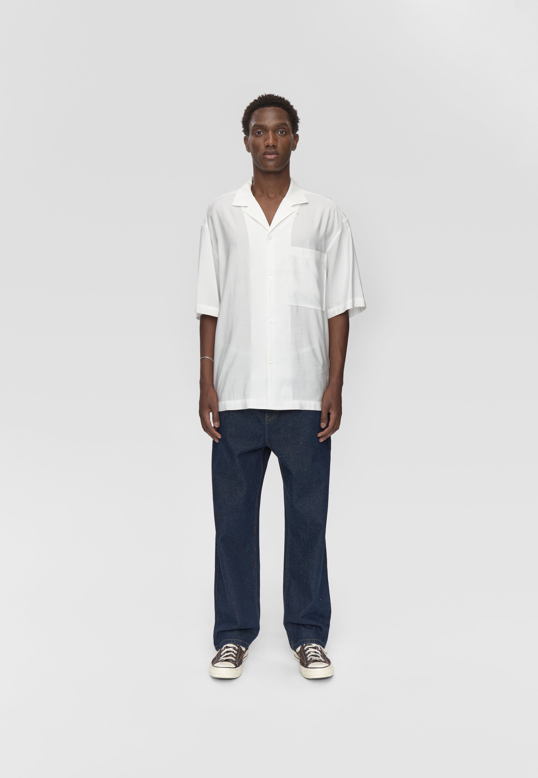 minimum male Rhodes ovz ss shirt 4656 Short Sleeved Shirt 0601 Bright White