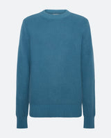 minimum male Rob basic knit sweater G006 GOTS Sweater 2340 Blue Ashes