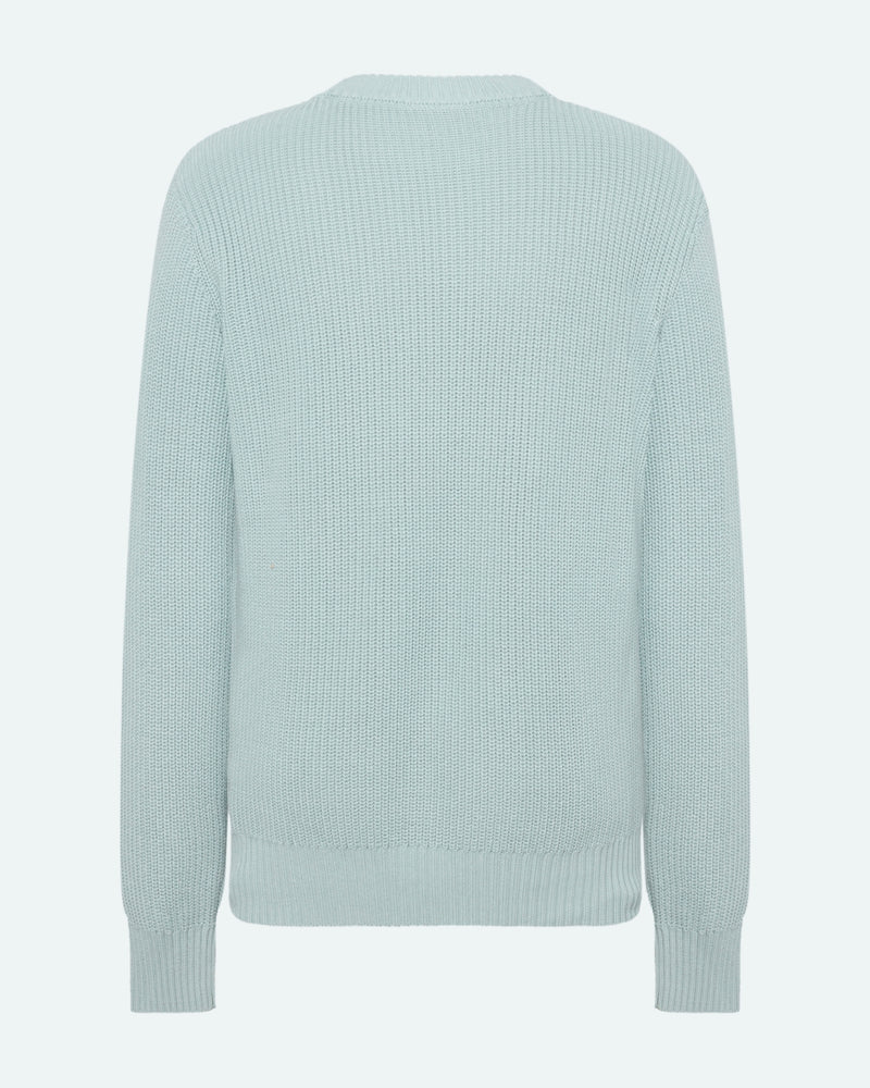 minimum male Rob Sweater G006 GOTS Sweater 4706 Gray Mist