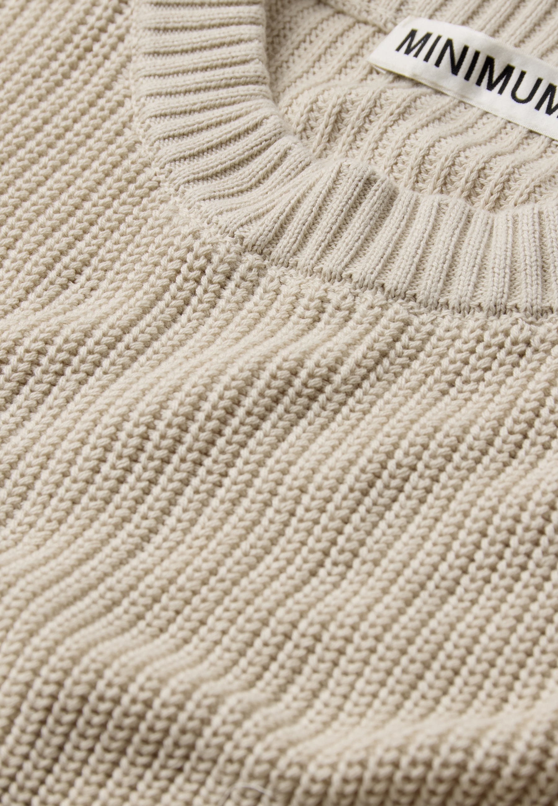 Rob knit G006 GOTS Sweater - 6305 Pelican
