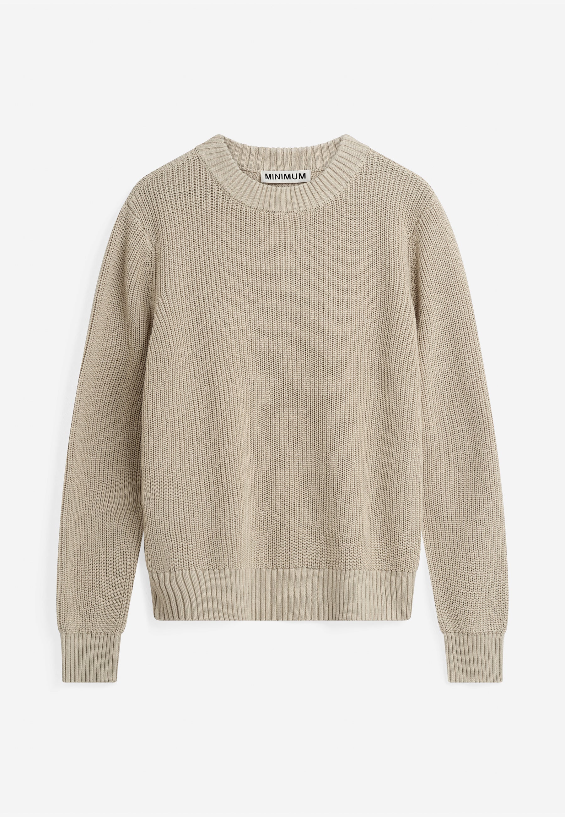 minimum male Rob basic knit sweater G006 GOTS Sweater 6305 Pelican