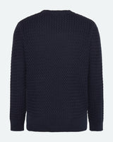 minimum male Roland knitted jumper 4123 Jumper 3922 Sky Captain