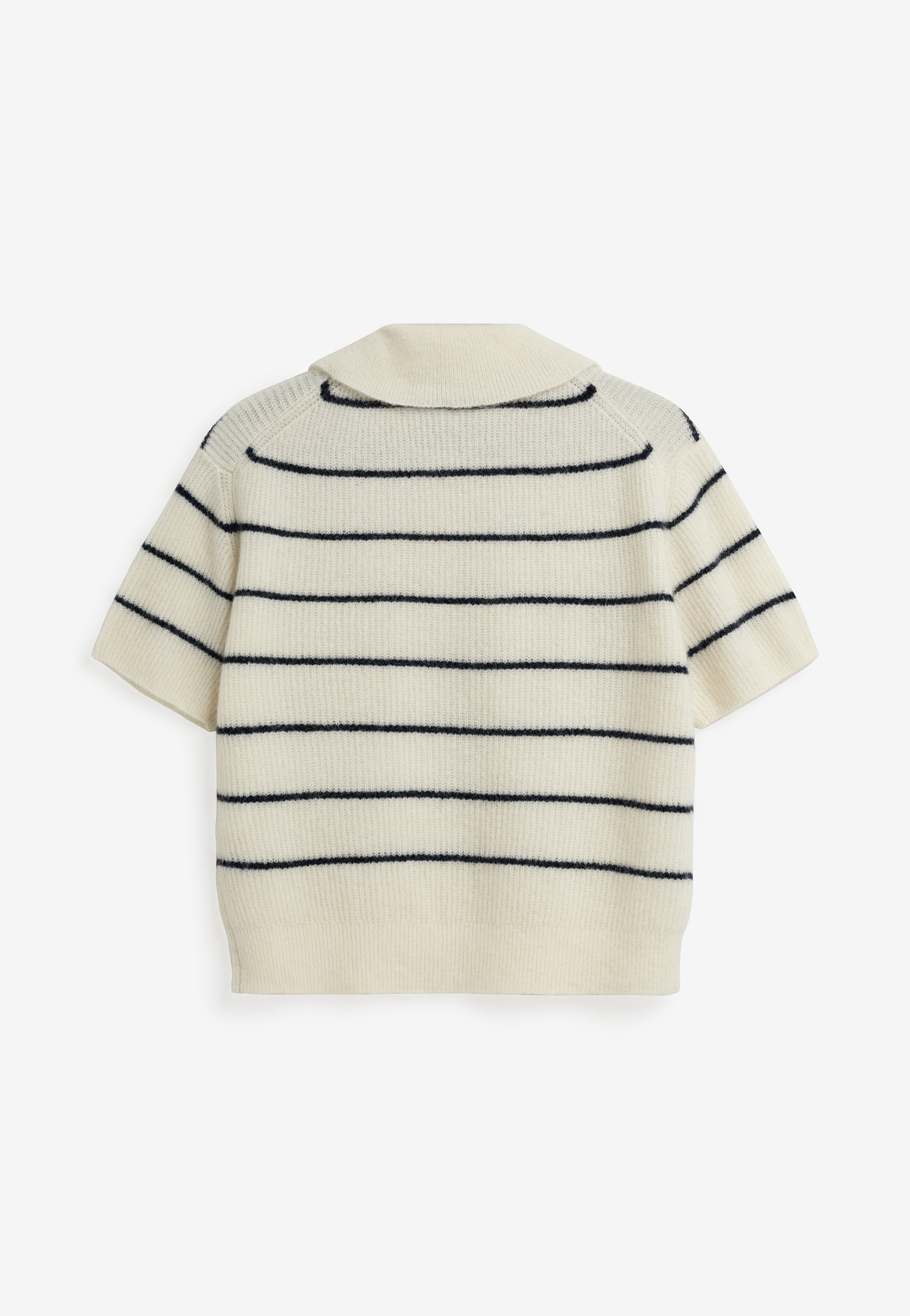 minimum female Ruth knit polo 4594 Jumper 0608 Coco Milk