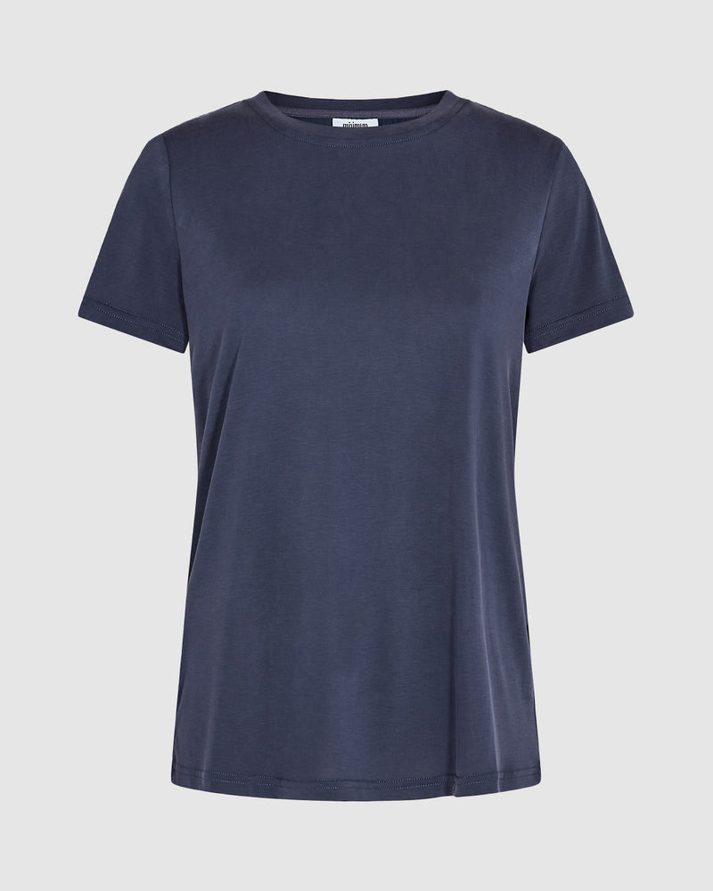 minimum female Rynah 2.0 0281 Short Sleeved T-shirt 687 Navy Blazer