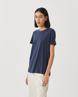 minimum female Rynah 2.0 0281 Short Sleeved T-shirt 687 Navy Blazer