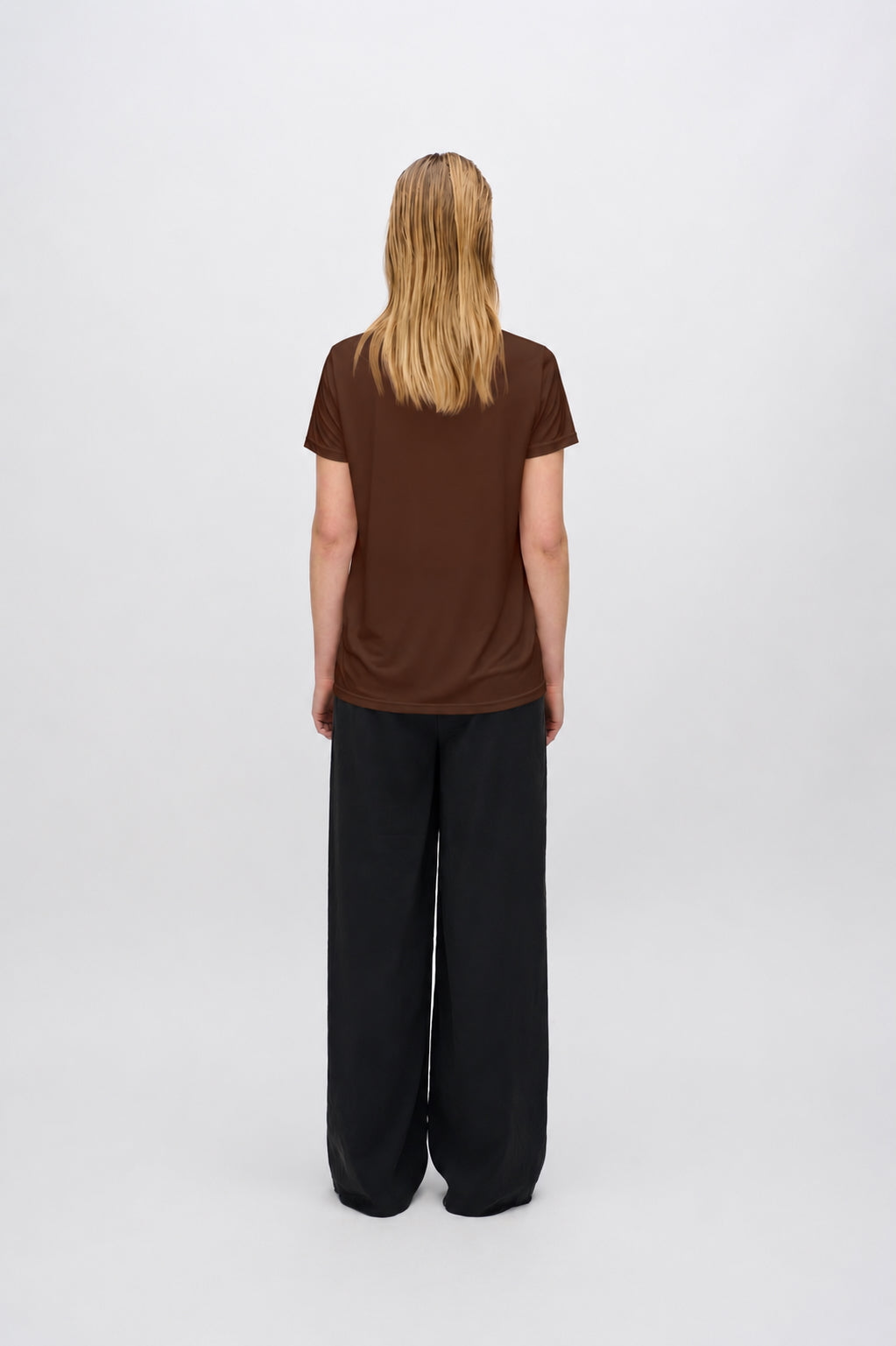 minimum female Rynah t-shirt 2.0 0281 Short Sleeved T-shirt 1215 Shaved Chocolate