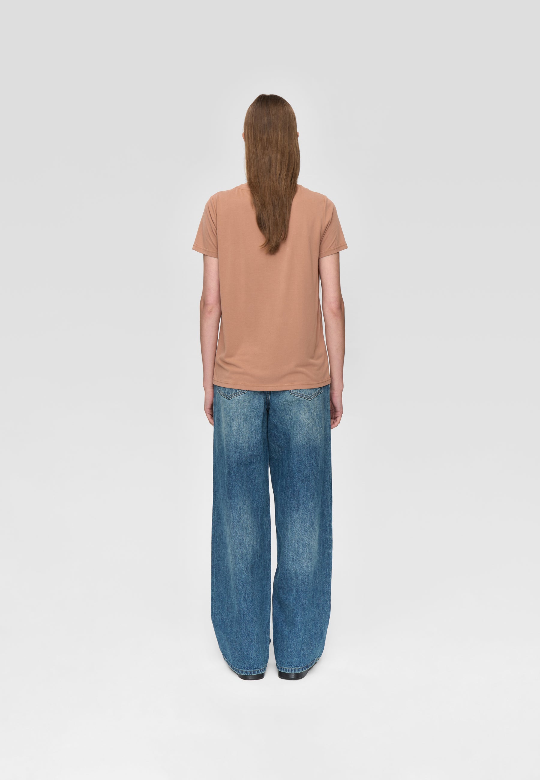 minimum female Rynah t-shirt 2.0 0281 Short Sleeved T-shirt 1230 Mocha Mousse