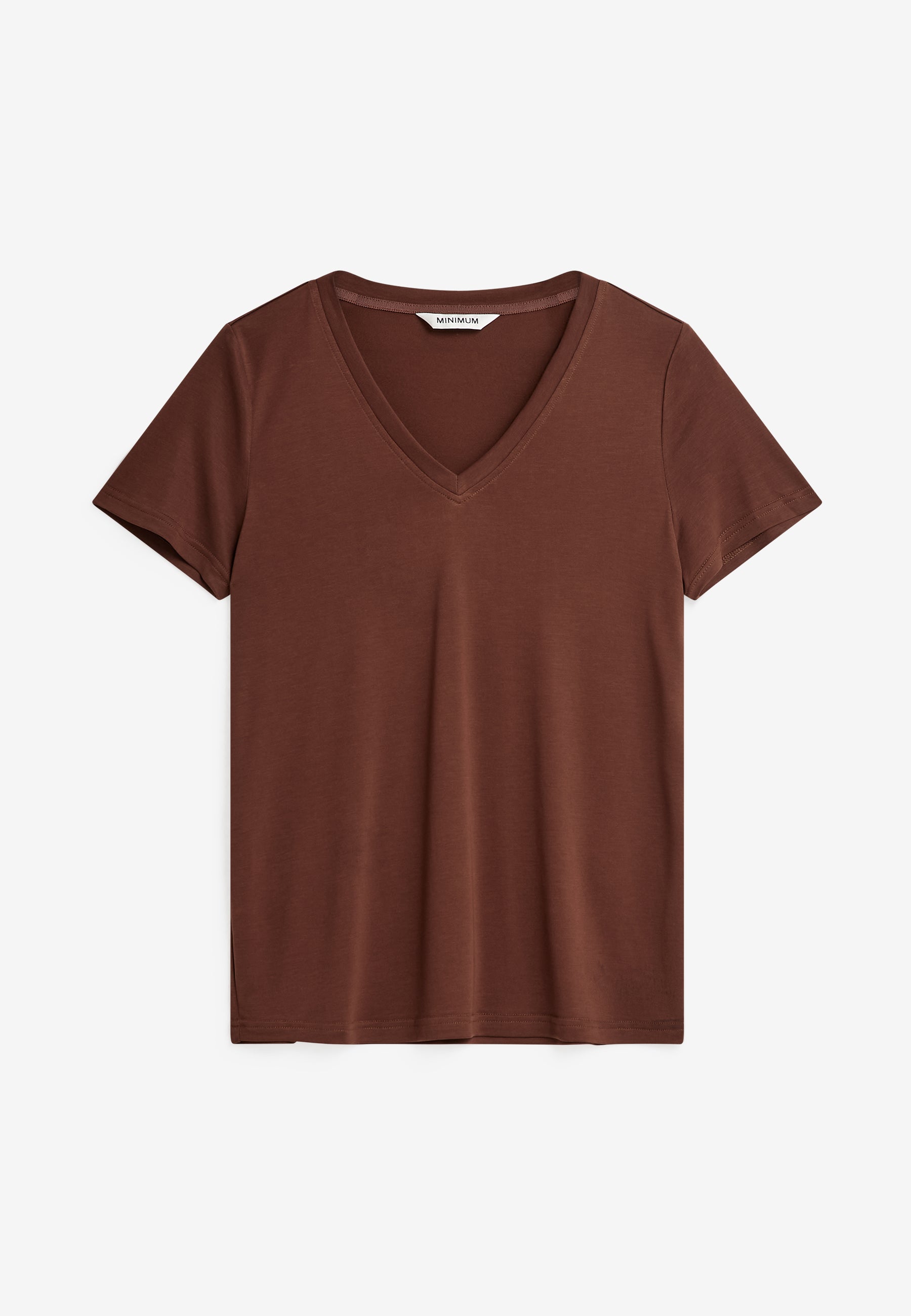 minimum female Rynih t-shirt 0281 Short Sleeved T-shirt 1215 Shaved Chocolate