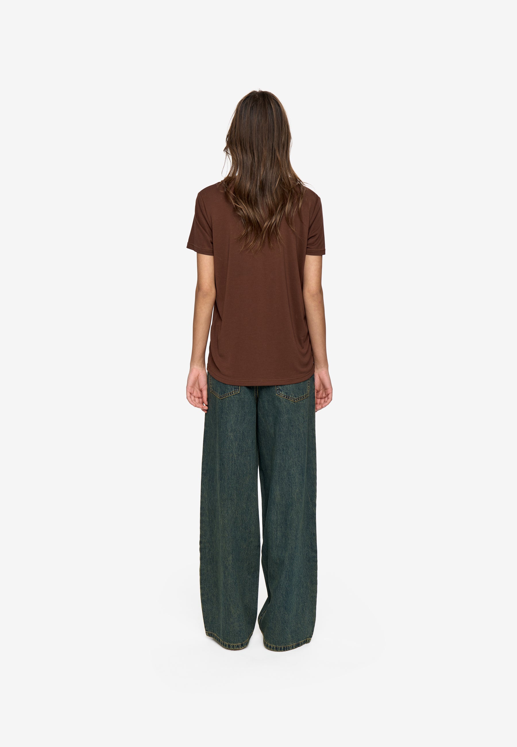 minimum female Rynih t-shirt 0281 Short Sleeved T-shirt 1215 Shaved Chocolate