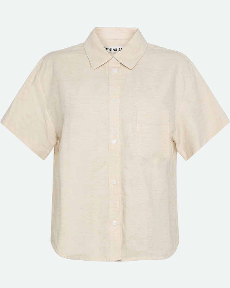 minimum female Sage short sleeved shirt 4191 Short Sleeved Shirt 1105 Brown Rice