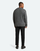 minimum male Saigon 3963 Knit Jumper 0203 Gray Pinstripe