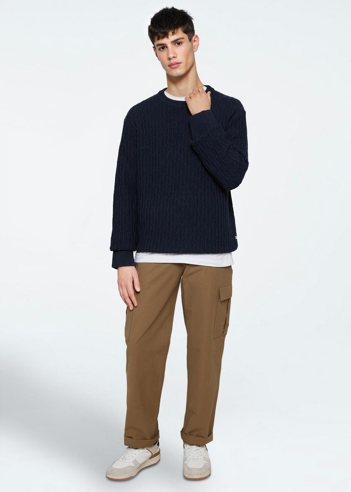minimum male Saigon knit sweater 3914 Jumper 3922 Sky Captain