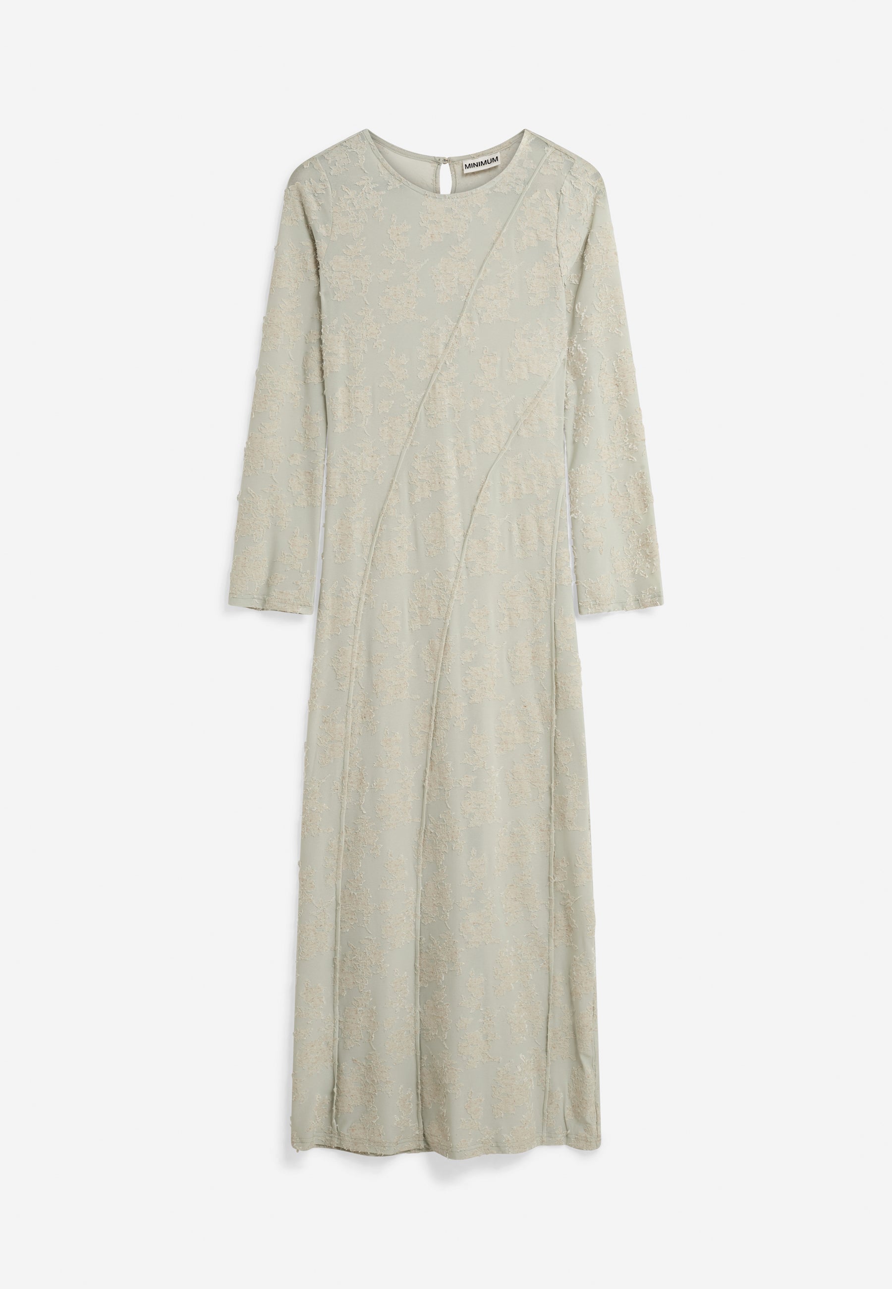 minimum female Samara ls long dress 4590 Maxi Dress 0110 Desert Sage
