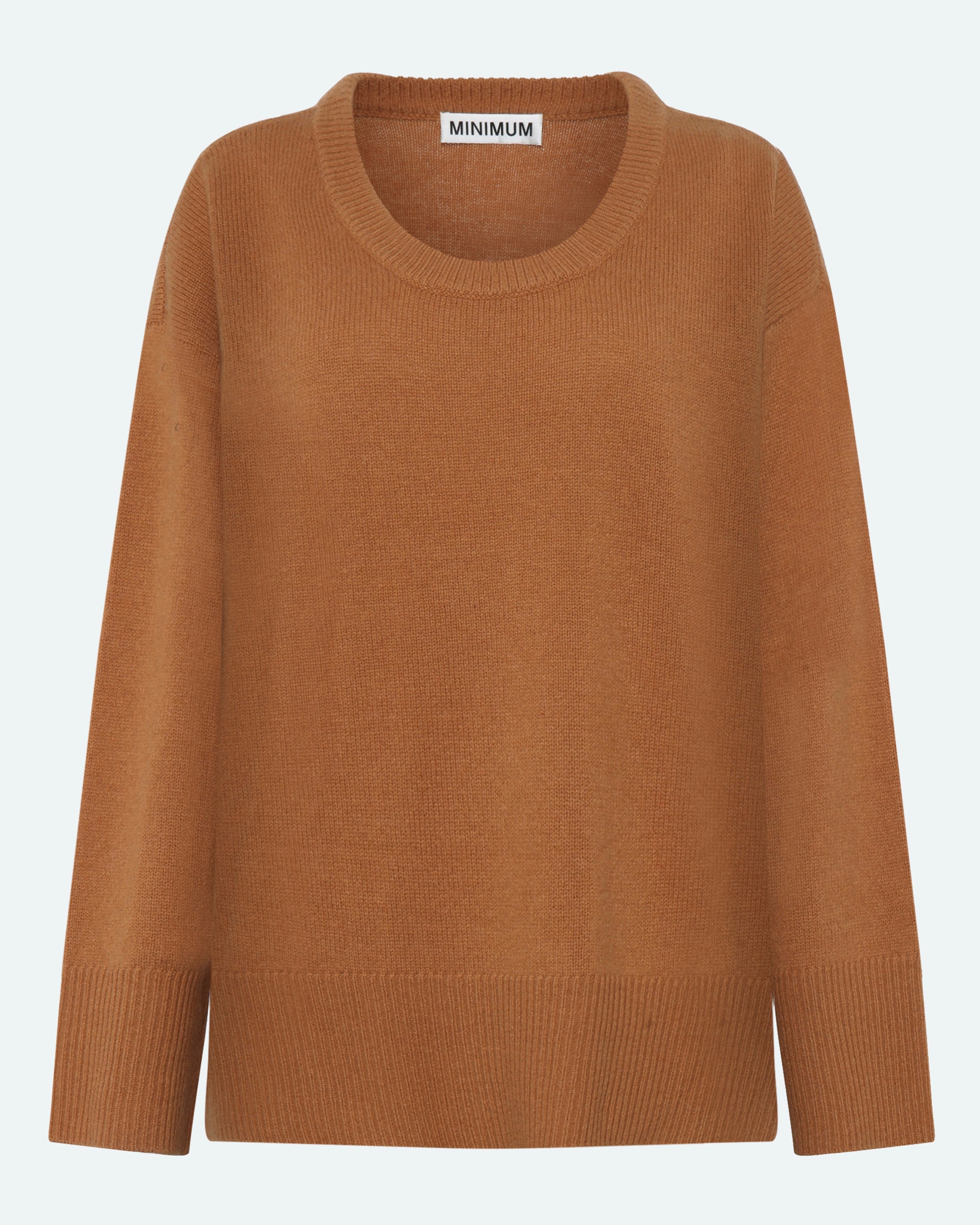 minimum female Sasha knit 3912 Jumper 1137 Cashew