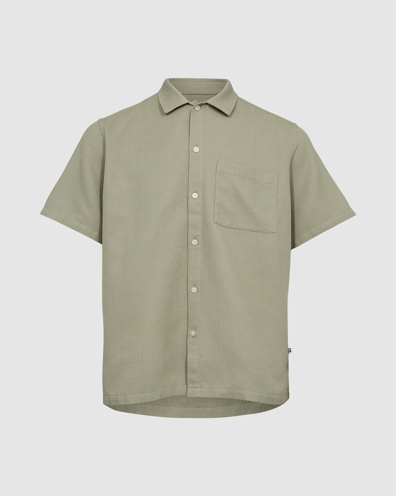 minimum male Seth 3626 Shirt Short Sleeved Shirt 0213 Tea