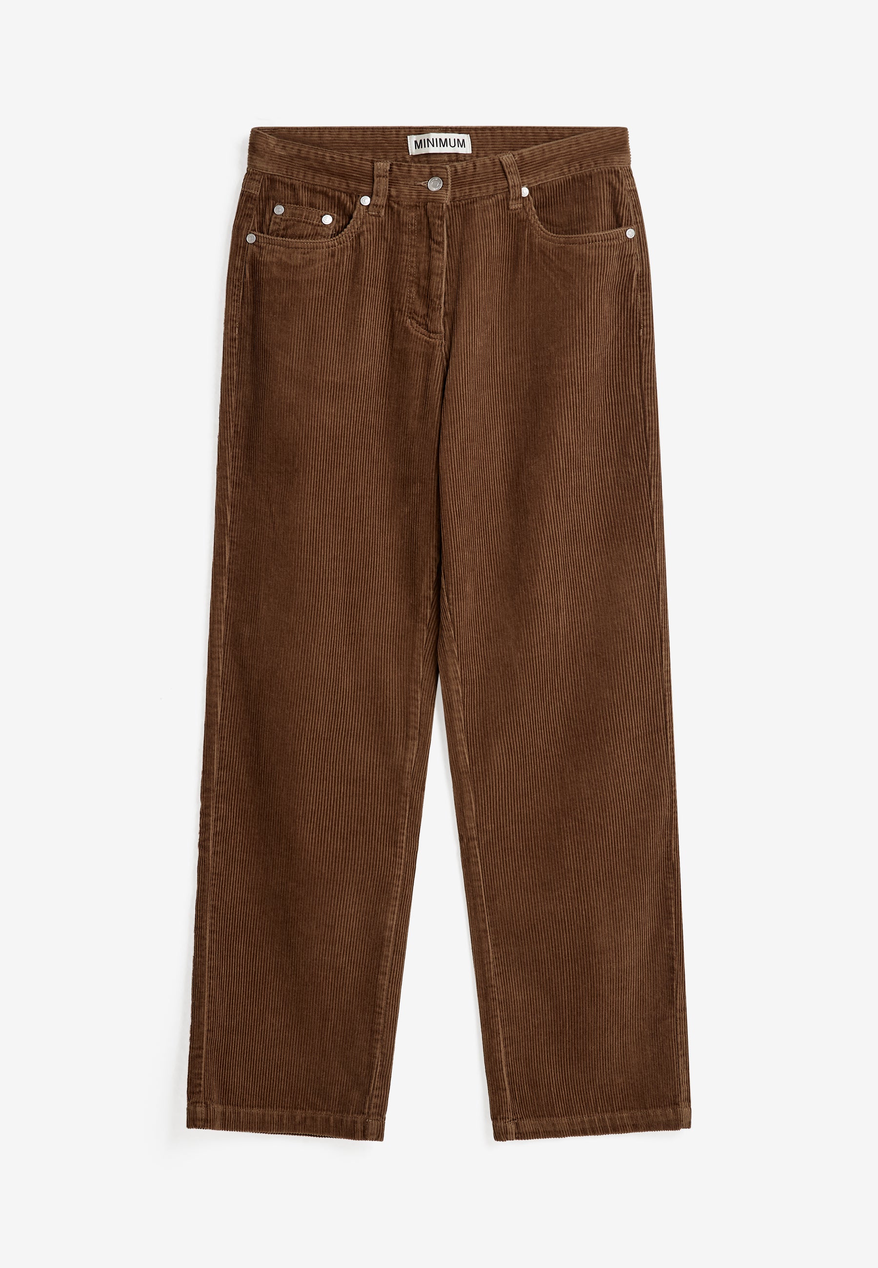 minimum female Sienna mw jeans 4883 Loose Jeans 1815 Shitake