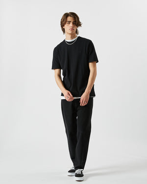 minimum male Sims short sleeved t-shirt G030 GOTS Short Sleeved T-shirt 999 Black