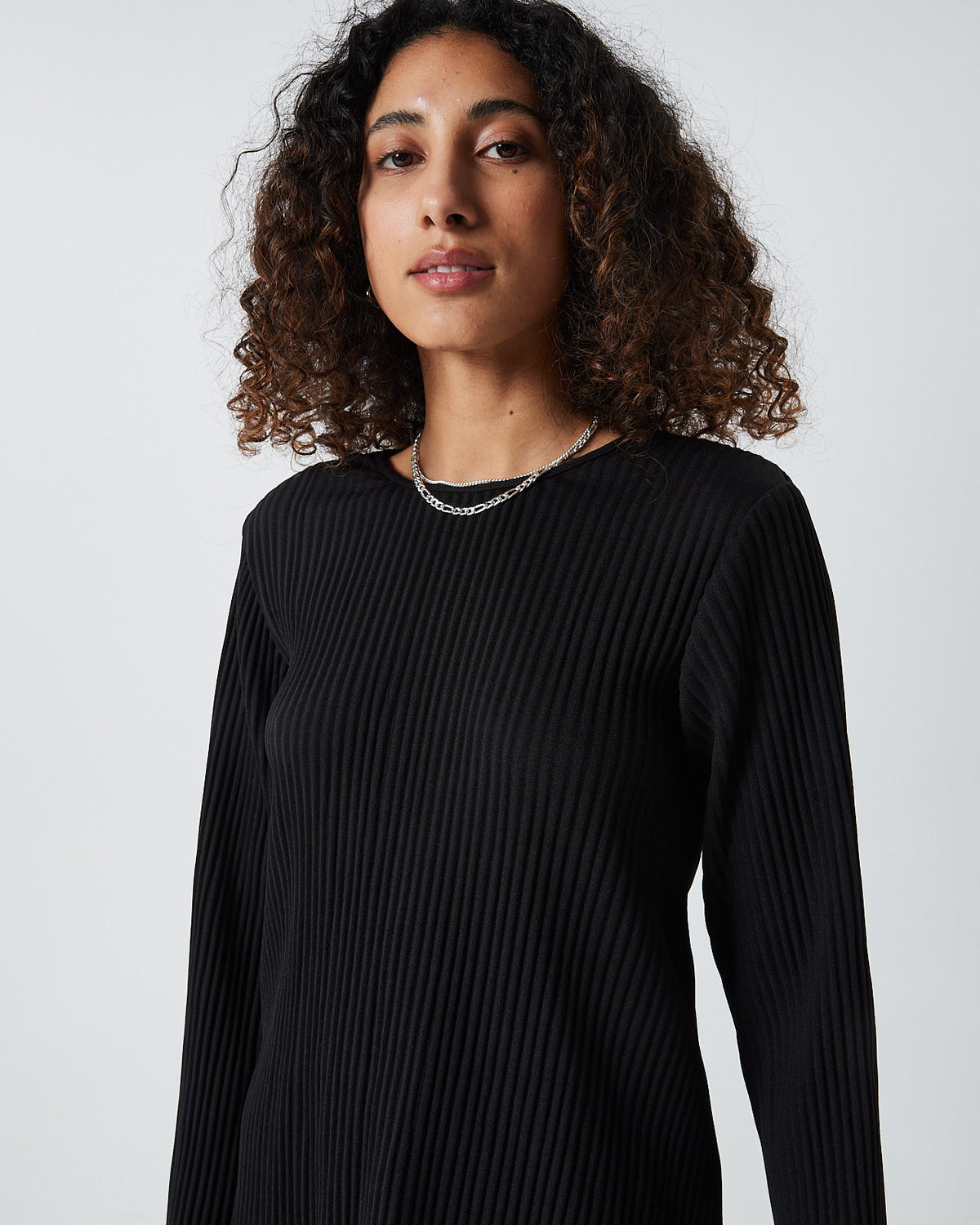 minimum female Stasi 9918 Long Sleeved Blouse 999 Black