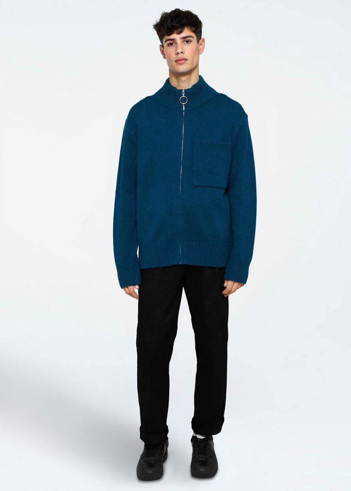 Stefano Cardigan 9954 Cardigan - 4324 Legion Blue